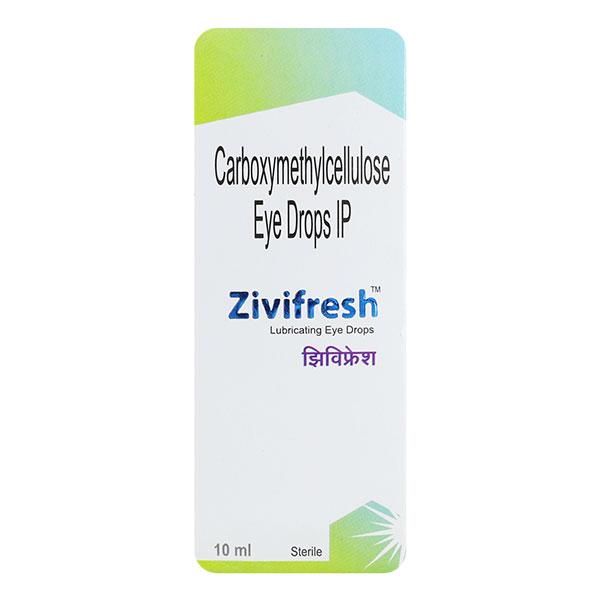 ZIVIFRESH Eye Drops 10ml - Global Surgicals