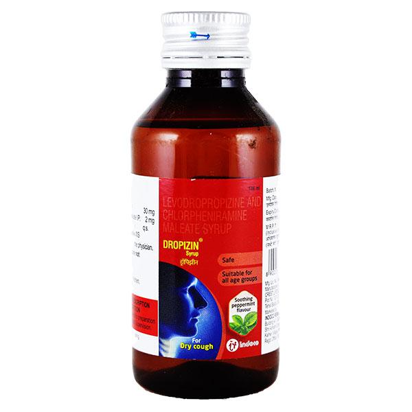 DROPIZIN SOOTHING PEPPERMINT FLAVOUR Syrup 100ml