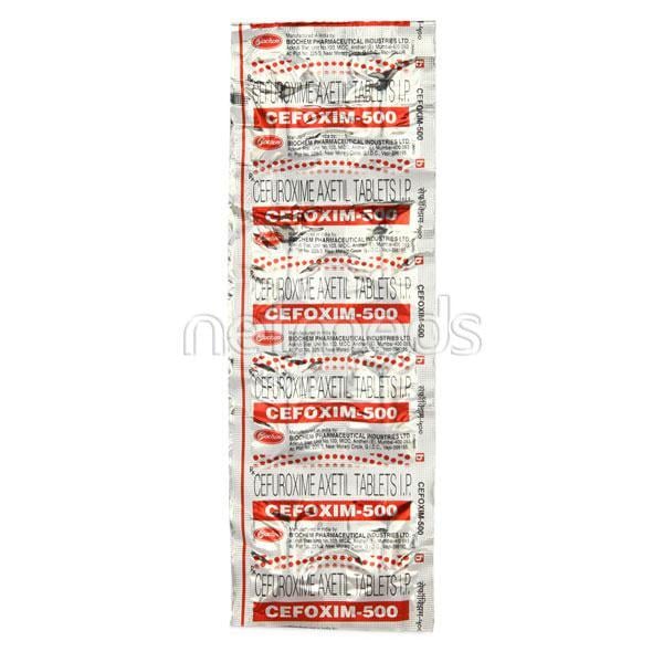 Cefoxim 500mg Tablet 10'S