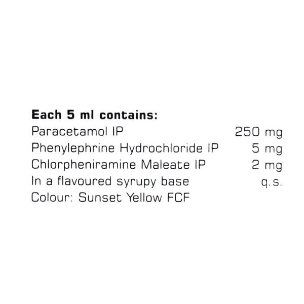 Coldover P Orange Flavour Suspension 60ml