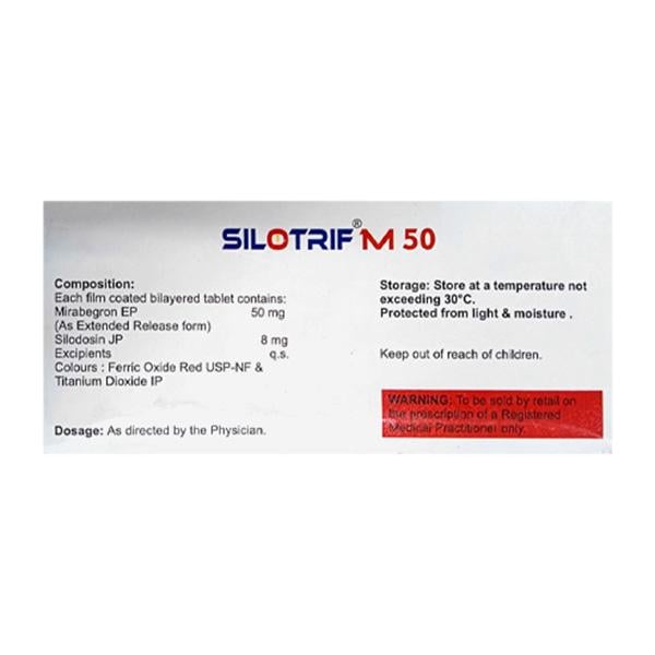 SILOTRIF M 50 Tablet 10's