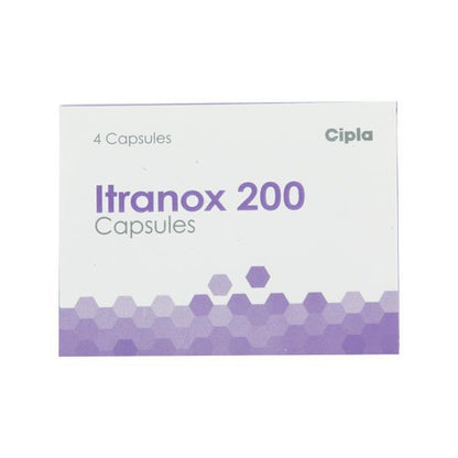 Itranox 200mg Capsule 4'S