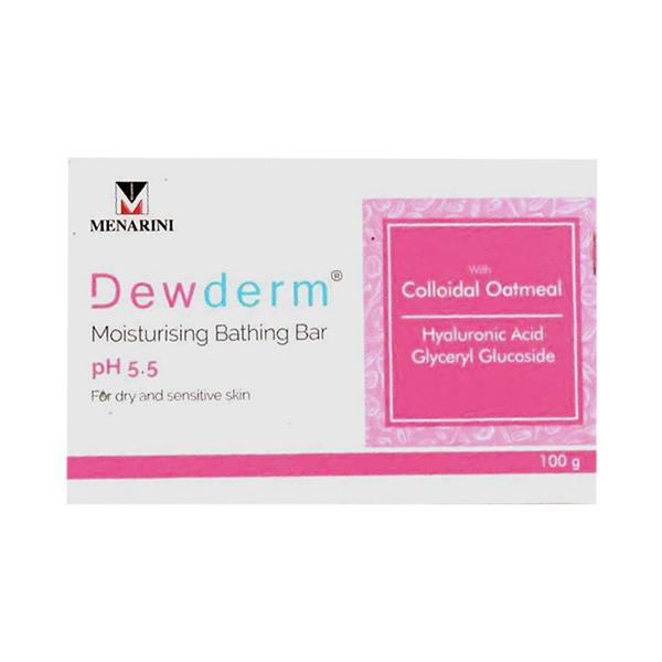 DEWDERM MOISTURISING PH 5.5 Bathing Bar 100gm