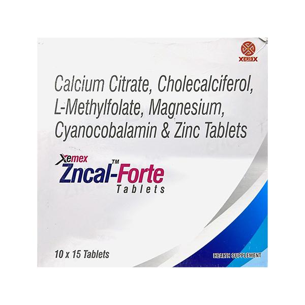 ZNCAL FORTE Tablet 15's - Global Surgicals