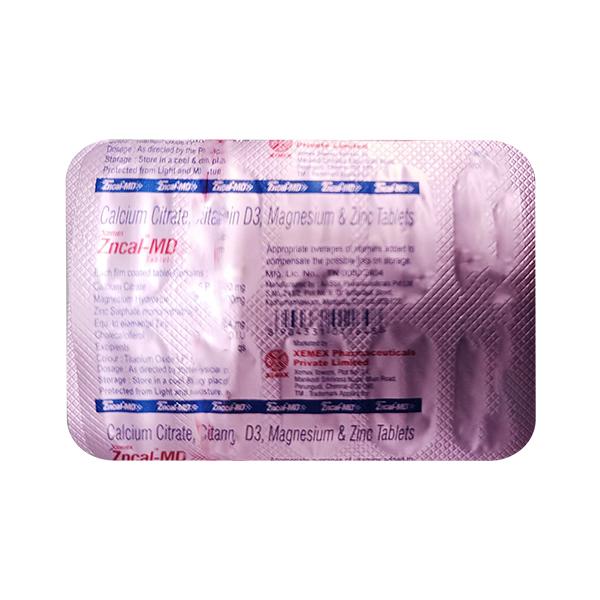ZNCAL MD Tablet 10's - Global Surgicals