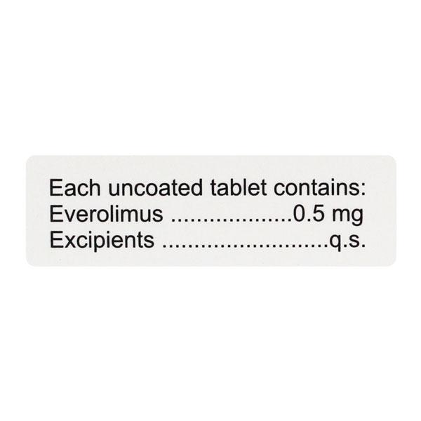 EVERCON 0.5mg Tablet 10's