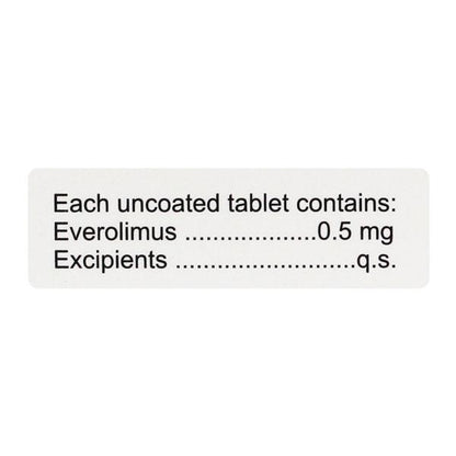 EVERCON 0.5mg Tablet 10's