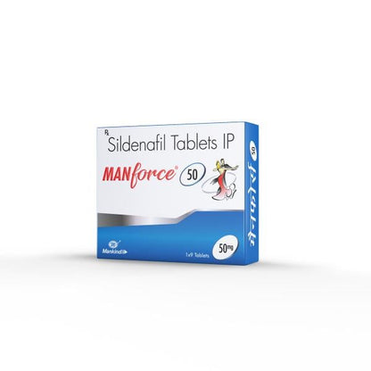 Manforce 50 Tablet 9's