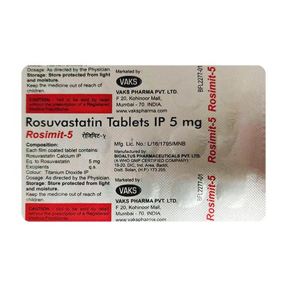 ROSIMIT 5 Tablet 15's