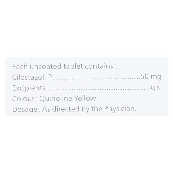CILOBACT 50mg Tablet 10's