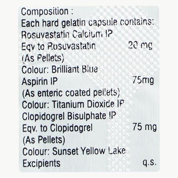 ROSUR GOLD 20mg Capsule 10's