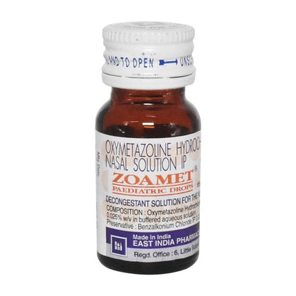 Zoamet Paediatric Nasal Drops 10ml - Global Surgicals
