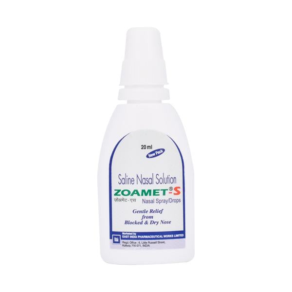 Zoamet S Nasal Drops 20ml - Global Surgicals