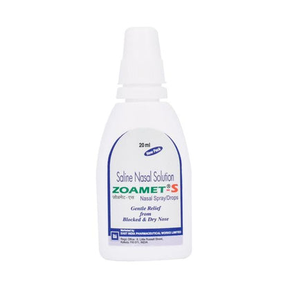 Zoamet S Nasal Drops 20ml - Global Surgicals