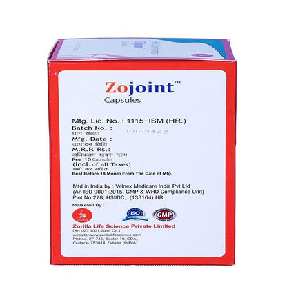 ZOJOINT Capsule 10's - Global Surgicals