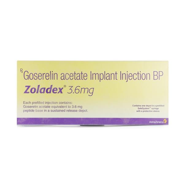 Zoladex 3.6mg Injection 1's - Global Surgicals