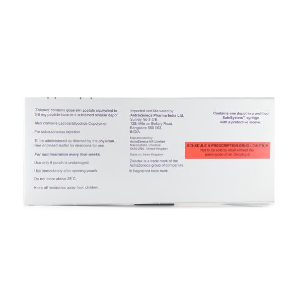 Zoladex 3.6mg Injection 1's - Global Surgicals