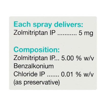 Zolmist Nasal Spray 0.7ml - Global Surgicals