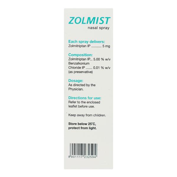 Zolmist Nasal Spray 0.7ml - Global Surgicals