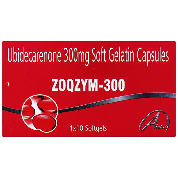 ZOQZYM 300 Softgel capsule 10's - Global Surgicals