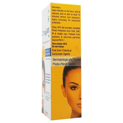 Zoray Aps SPF 50+ Sunscreen Gel 50gm - Global Surgicals