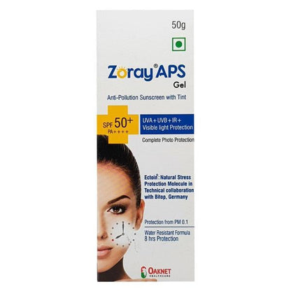 Zoray Aps SPF 50+ Sunscreen Gel 50gm - Global Surgicals