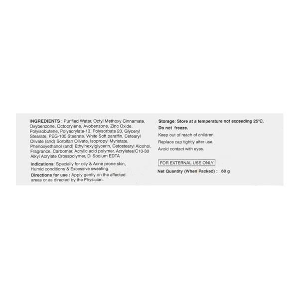 Zoray Spf30 Aquagel 60gm - Global Surgicals