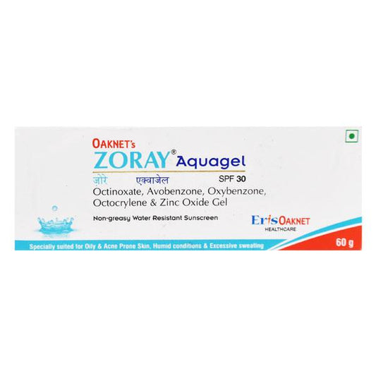 Zoray Spf30 Aquagel 60gm - Global Surgicals