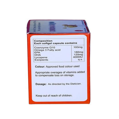 ZORIMAX Q10 Softgel Capsule 10's - Global Surgicals
