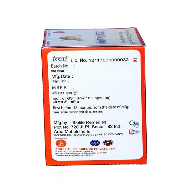 ZORIMAX Q10 Softgel Capsule 10's - Global Surgicals