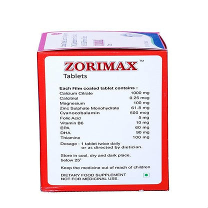 ZORIMAX Tablet 10's - Global Surgicals