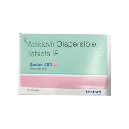 Zoster 400 DT Tablet 10'S - Global Surgicals