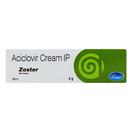 Zoster 5% Cream 5gm - Global Surgicals