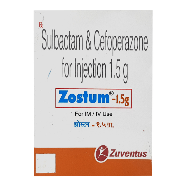 Zostum 1.5gm Injection - Global Surgicals