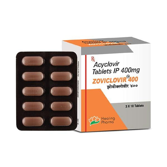 ZOVICLOVIR 400 Tablet 10's - Global Surgicals