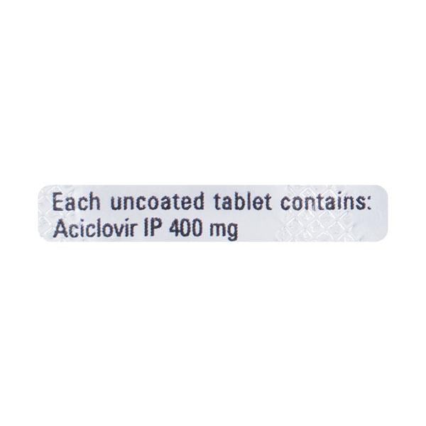 Zovirax 400mg Tablet 10'S - Global Surgicals