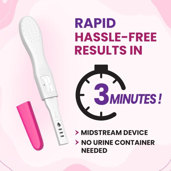 PREGA NEWS ADVANCE PREGNANCY TEST Kit 1's