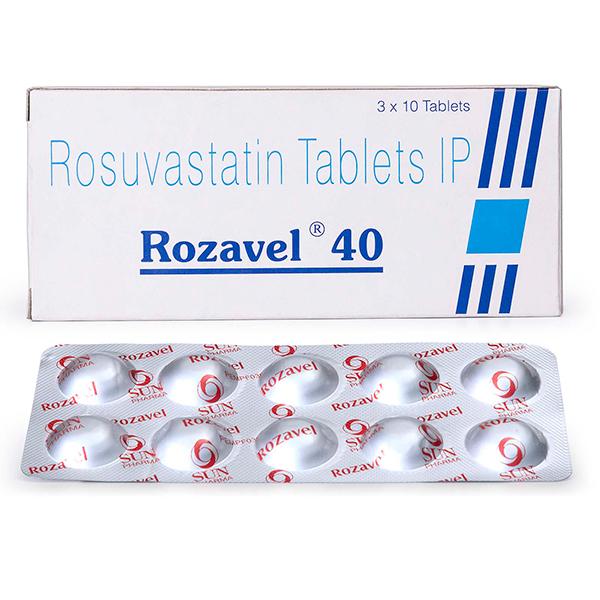 Rozavel 40mg Tablet 10'S