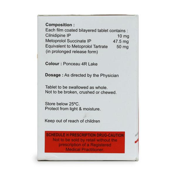 Cinod Beta 10/50mg Tablet 15'S