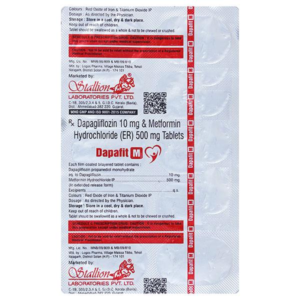 DAPAFIT M Tablet 10's