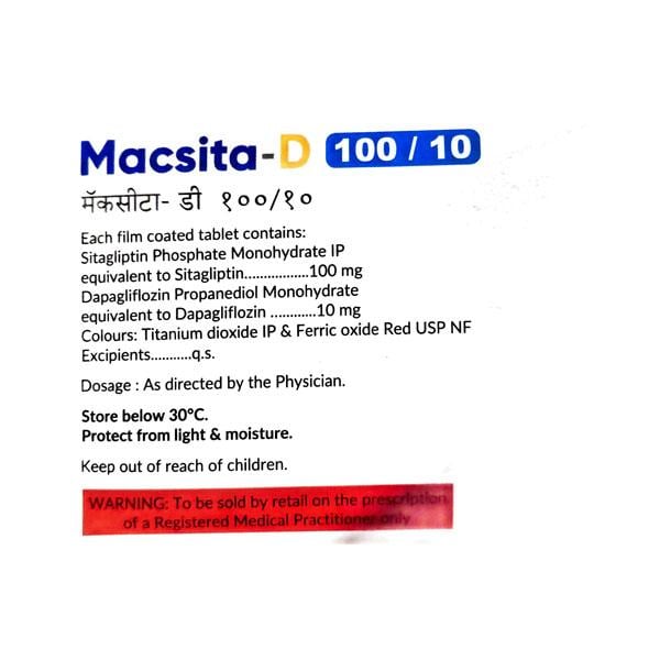 MACSITA D 100/10 Tablet 10's
