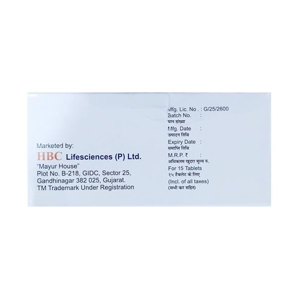 LIPITAB 10 Tablet 15's