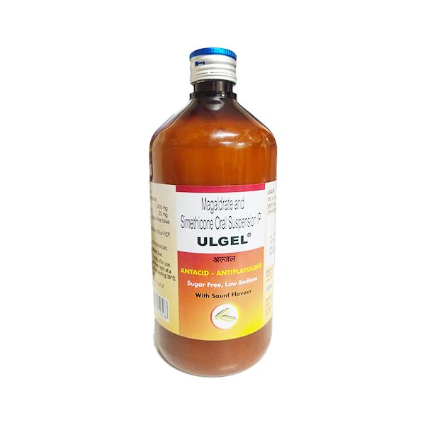 Ulgel Sugar Free Low Sodium Saunf Flavour Suspension 450ml