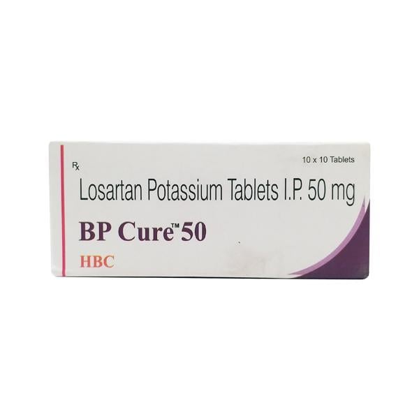 Bpcure 50mg Tablet 10'S