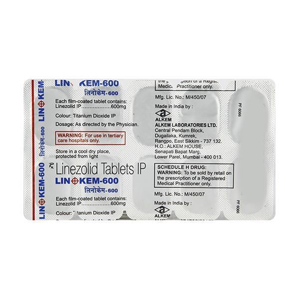 Linokem 600mg Tablet 10'S