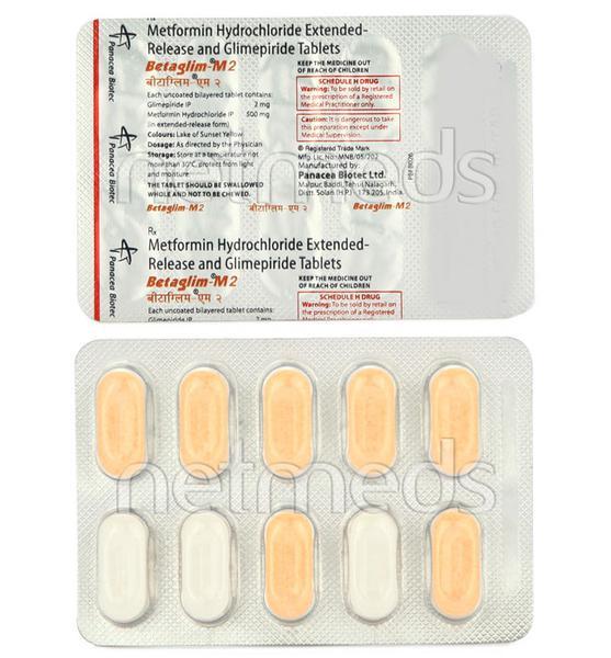 Betaglim M2 Tablet 10'S
