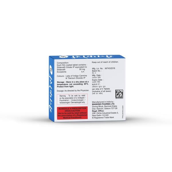Manforce 50 Tablet 9's
