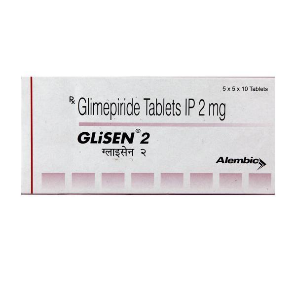 Glisen 2mg Tablet 10'S