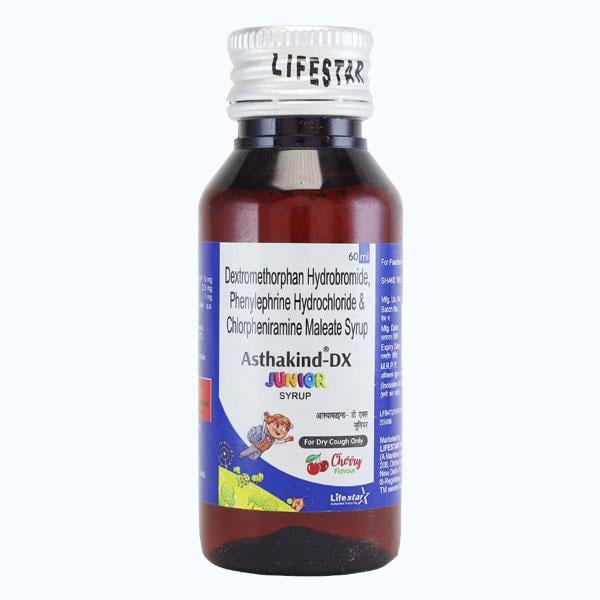 ASTHAKIND DX JUNIOR CHERRY FLAVOUR Syrup 60ml