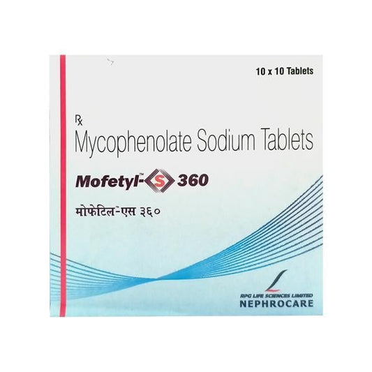 Mofetyl S 360mg Tablet 10'S